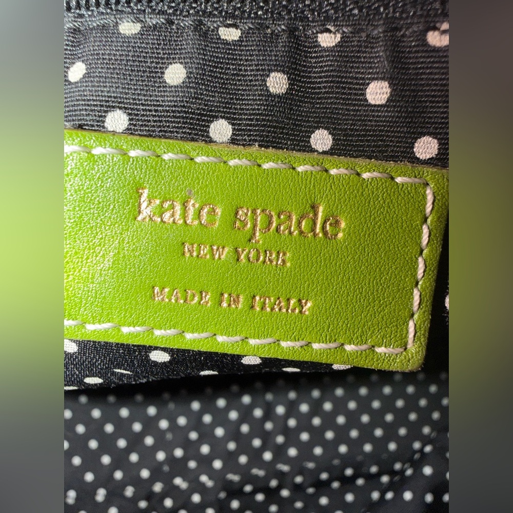 Kate Spade Green Italian Leather Women's Bag - Picture 3 of 16
